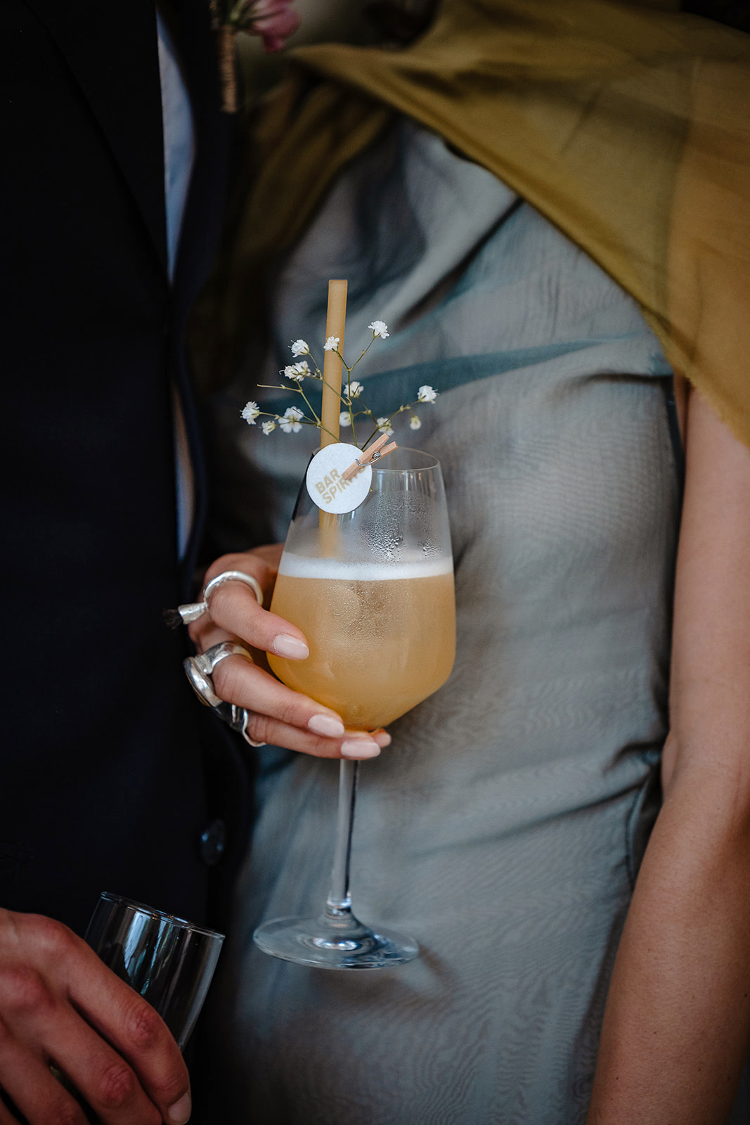Bar mobile installé pour un événement professionnel